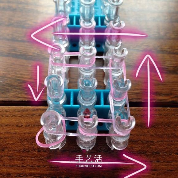 怎樣用橡皮筋編織戒指 編成漂亮的花朵造型 -  rpnrmr.com