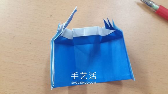 有趣的手工折紙教程 帶吸管牛奶盒的折法圖解 -  rpnrmr.com
