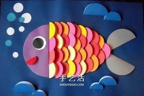幼兒園手工小制作 各種可愛小魚的簡單做法 -  rpnrmr.com