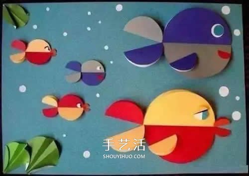 幼兒園手工小制作 各種可愛小魚的簡單做法 -  rpnrmr.com