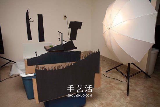 充滿魅力的卡紙剪紙 DIY生動的剪影照片 -  rpnrmr.com