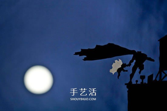 充滿魅力的卡紙剪紙 DIY生動的剪影照片 -  rpnrmr.com