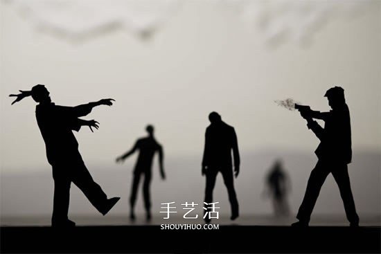 充滿魅力的卡紙剪紙 DIY生動的剪影照片 -  rpnrmr.com