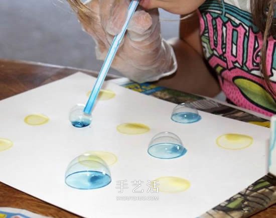 創(chuàng)意新年賀卡DIY 用肥皂泡泡畫(huà)出美麗圖案 -  rpnrmr.com
