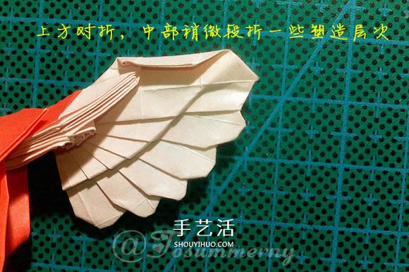 情人間折紙小禮物 超美天使心戒指的折法圖解 -  rpnrmr.com