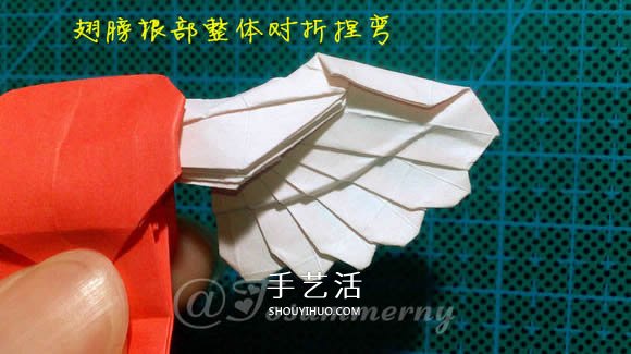 情人間折紙小禮物 超美天使心戒指的折法圖解 -  rpnrmr.com