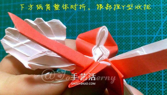 情人間折紙小禮物 超美天使心戒指的折法圖解 -  rpnrmr.com