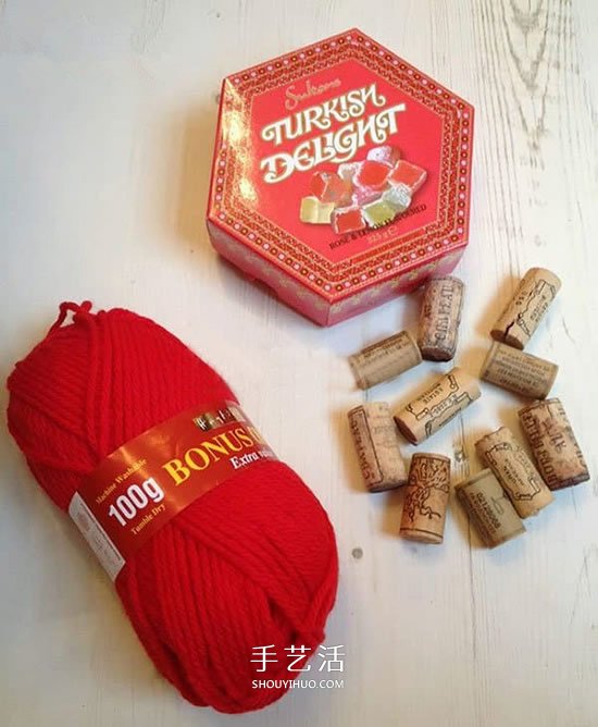 紅酒瓶塞制作爆竹 做一個喜慶的春節(jié)新年掛飾 -  rpnrmr.com