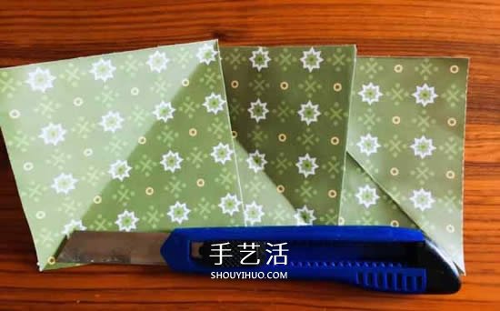 卷紙筒廢物利用 和紙花一起做漂亮圣誕花環(huán) -  rpnrmr.com