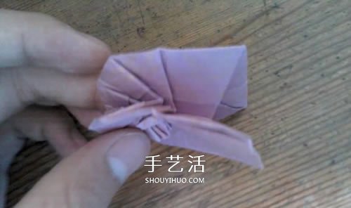 看著有點(diǎn)像羊角！手工蝸牛殼折紙方法圖解 -  rpnrmr.com