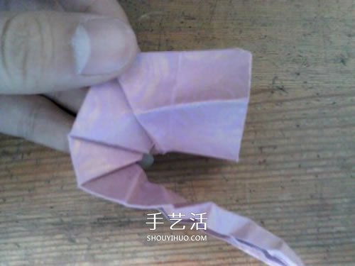看著有點(diǎn)像羊角！手工蝸牛殼折紙方法圖解 -  rpnrmr.com