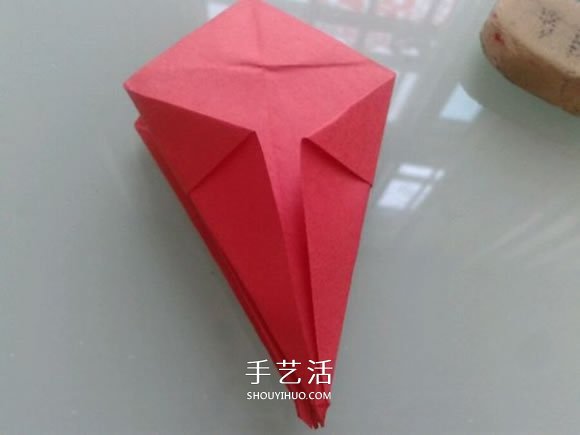 折紙花的教程之漂亮雙繽玫瑰的折法圖解 -  rpnrmr.com