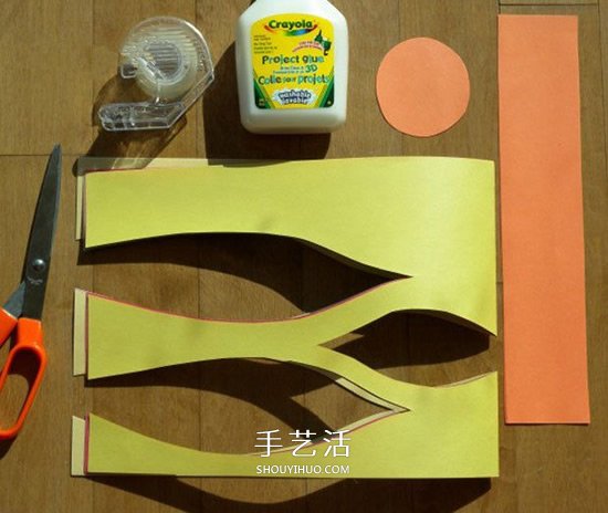 感恩節(jié)手工小制作 利用卡紙做卡通火雞頭飾 -  rpnrmr.com