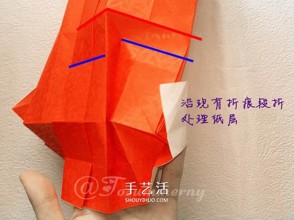 折紙汽車的詳細(xì)教程 折一輛帥氣的敞篷車圖解 -  rpnrmr.com