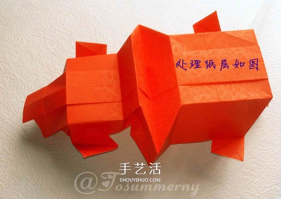 折紙汽車的詳細(xì)教程 折一輛帥氣的敞篷車圖解 -  rpnrmr.com