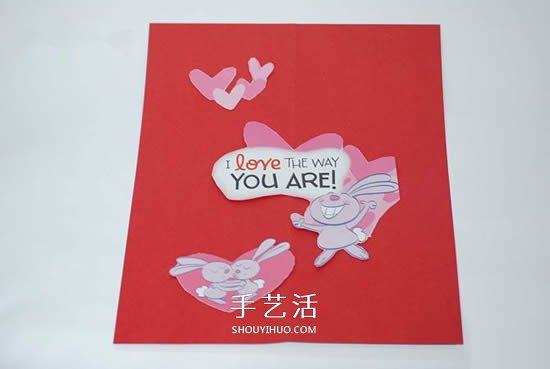 可愛又漂亮！卡通情人節(jié)賀卡的制作方法教程 -  rpnrmr.com