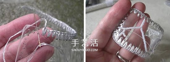 礦泉水瓶廢物利用 制作漂亮的串珠手鐲圖解 -  rpnrmr.com