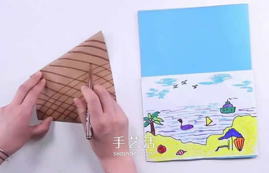 畫畫又剪貼 夏日檸檬茶、冰激凌手工制作 -  rpnrmr.com
