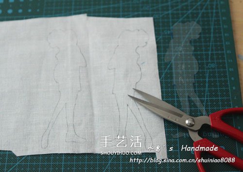 手工刺繡布藝書簽制作 可愛的小女孩書簽DIY -  rpnrmr.com