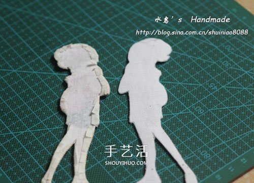 手工刺繡布藝書簽制作 可愛的小女孩書簽DIY -  rpnrmr.com