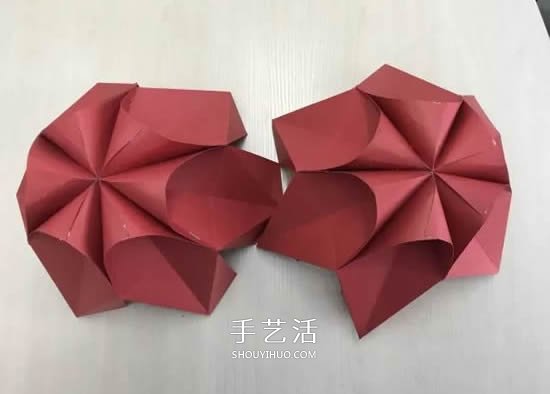元旦新年小手工 折紙制作漂亮的紙燈籠圖解 -  rpnrmr.com