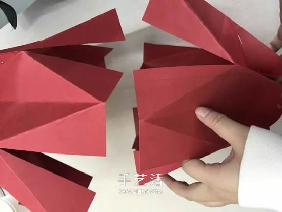 元旦新年小手工 折紙制作漂亮的紙燈籠圖解 -  rpnrmr.com