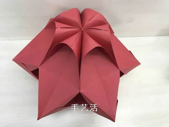 元旦新年小手工 折紙制作漂亮的紙燈籠圖解 -  rpnrmr.com