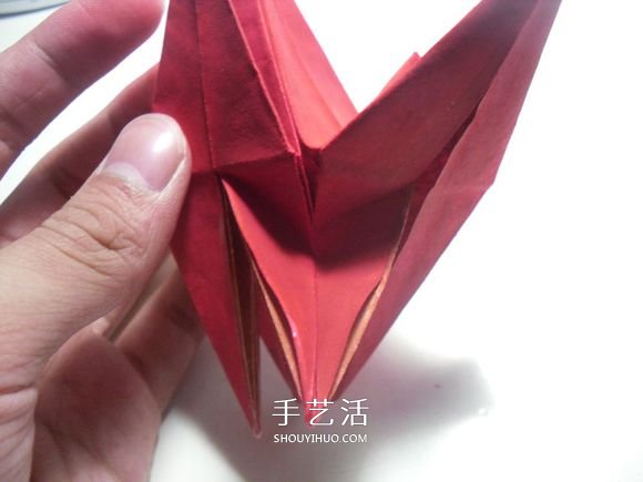 手工篝火的折紙方法 怎么折紙火焰圖解教程 -  rpnrmr.com