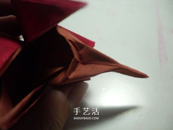 手工篝火的折紙方法 怎么折紙火焰圖解教程 -  rpnrmr.com