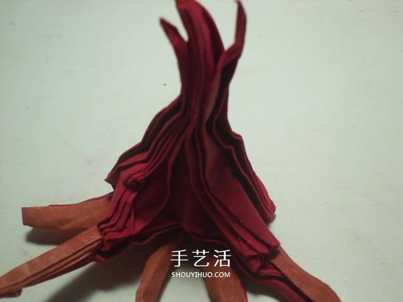 手工篝火的折紙方法 怎么折紙火焰圖解教程 -  rpnrmr.com
