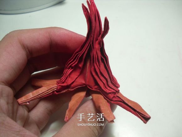 手工篝火的折紙方法 怎么折紙火焰圖解教程 -  rpnrmr.com