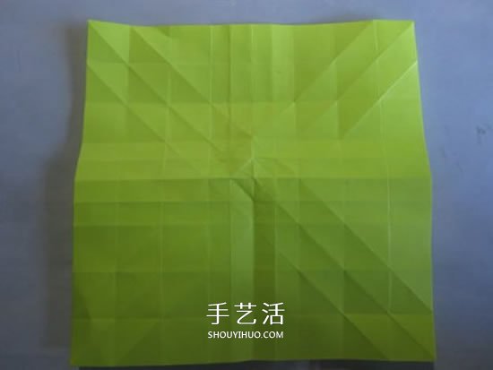 原創(chuàng)紙玫瑰花的折紙圖解 步驟過程非常詳細(xì) -  rpnrmr.com