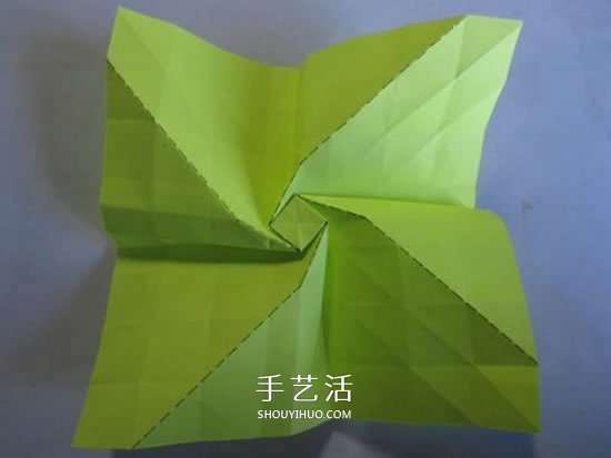 原創(chuàng)紙玫瑰花的折紙圖解 步驟過程非常詳細(xì) -  rpnrmr.com