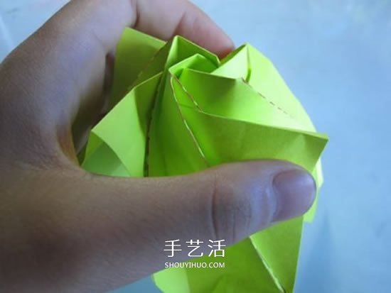 原創(chuàng)紙玫瑰花的折紙圖解 步驟過程非常詳細(xì) -  rpnrmr.com