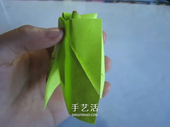 原創(chuàng)紙玫瑰花的折紙圖解 步驟過程非常詳細(xì) -  rpnrmr.com