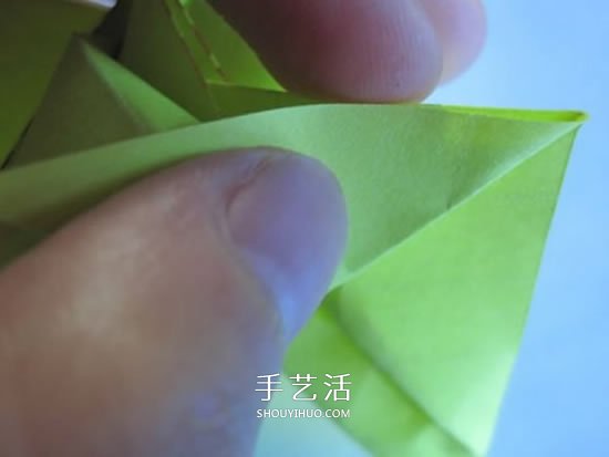 原創(chuàng)紙玫瑰花的折紙圖解 步驟過程非常詳細(xì) -  rpnrmr.com