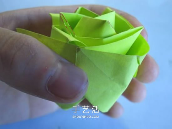 原創(chuàng)紙玫瑰花的折紙圖解 步驟過程非常詳細(xì) -  rpnrmr.com