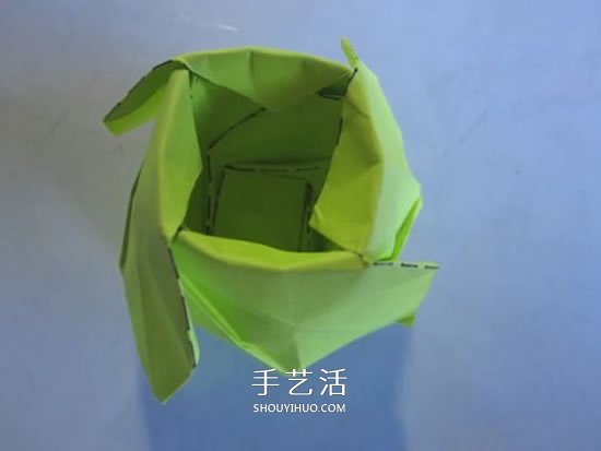 原創(chuàng)紙玫瑰花的折紙圖解 步驟過程非常詳細(xì) -  rpnrmr.com