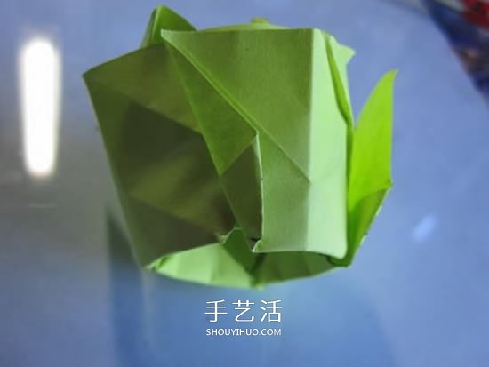 原創(chuàng)紙玫瑰花的折紙圖解 步驟過程非常詳細(xì) -  rpnrmr.com