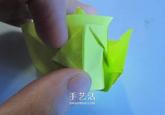 原創(chuàng)紙玫瑰花的折紙圖解 步驟過程非常詳細(xì) -  rpnrmr.com