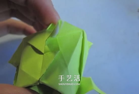 原創(chuàng)紙玫瑰花的折紙圖解 步驟過程非常詳細(xì) -  rpnrmr.com