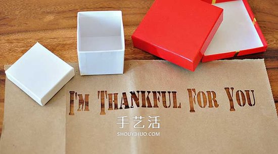 創(chuàng)意感恩節(jié)禮物DIY圖解 漂亮禮品盒手工制作 -  rpnrmr.com