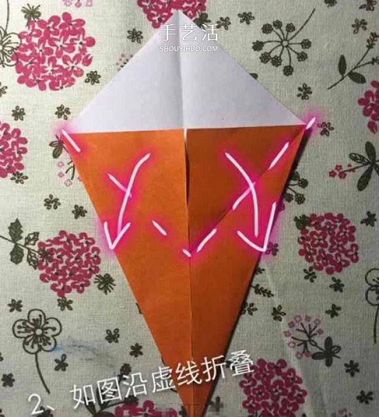 兒童手工折紙冰激凌的教程 學(xué)起來很簡單！ -  rpnrmr.com