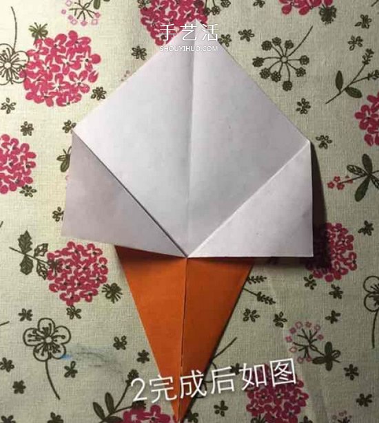 兒童手工折紙冰激凌的教程 學(xué)起來很簡單！ -  rpnrmr.com