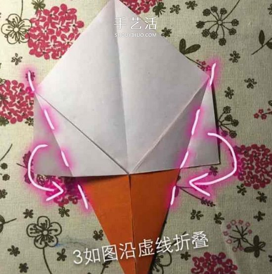 兒童手工折紙冰激凌的教程 學(xué)起來很簡單！ -  rpnrmr.com