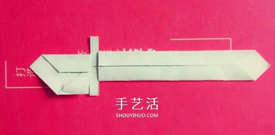 兒童折紙寶劍的圖解 怎么折中國(guó)古代劍兵器 -  rpnrmr.com
