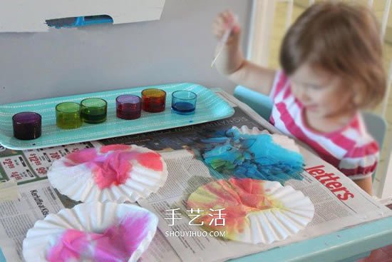 蛋糕紙做花小制作 適合愛手工的幼兒園小朋友 -  rpnrmr.com