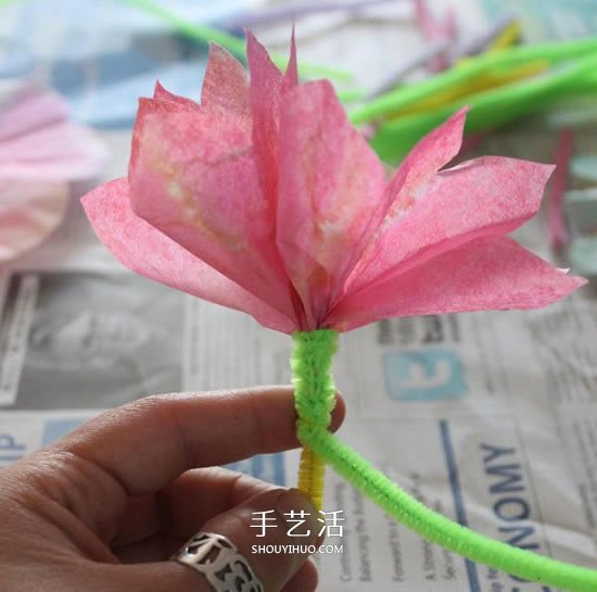 蛋糕紙做花小制作 適合愛手工的幼兒園小朋友 -  rpnrmr.com