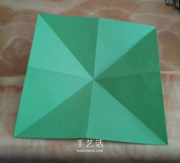 簡單手工折紙盒子圖解 漂亮的正方形紙盒折法 -  rpnrmr.com