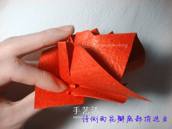 詳細歐美玫瑰的折法圖解 PT玫瑰怎么折步驟圖 -  rpnrmr.com